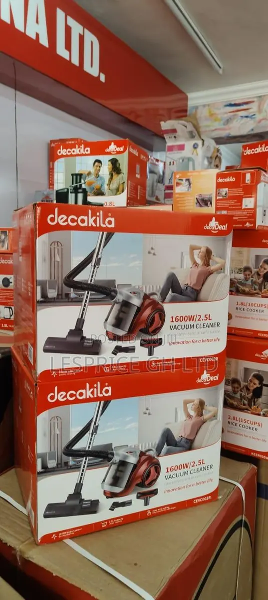 Mega Price Drop on Our All New 1600w Vacuum Cleaner From Decakila · Photo 1