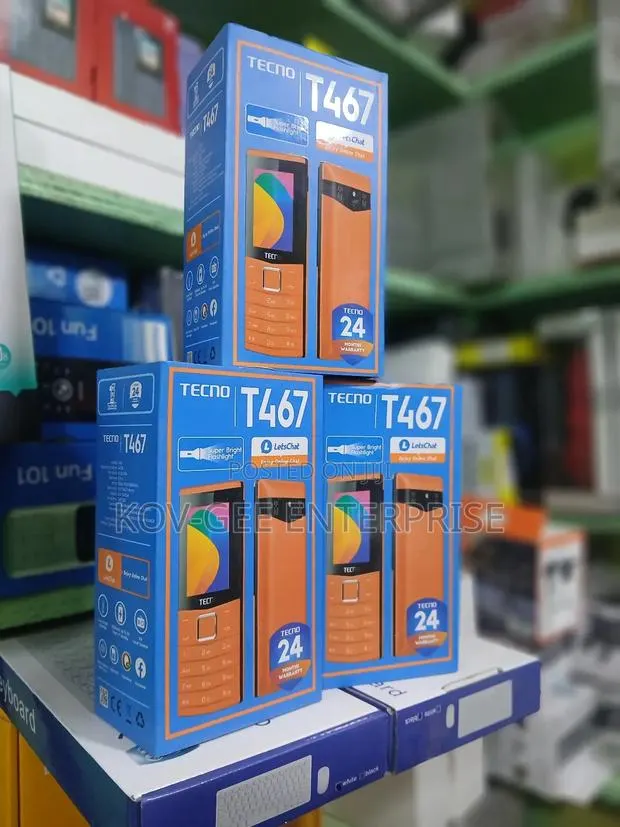 New Tecno T466 Gold · Photo 1