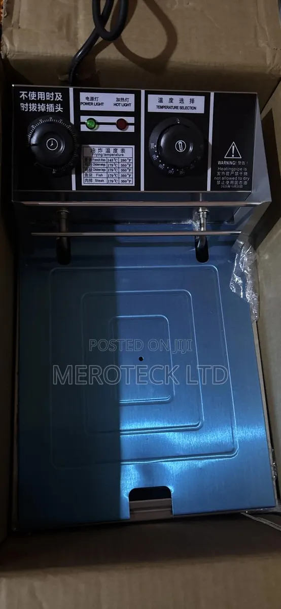 10l Single Electric Deep Commercial Fryer With Timer · Photo 2