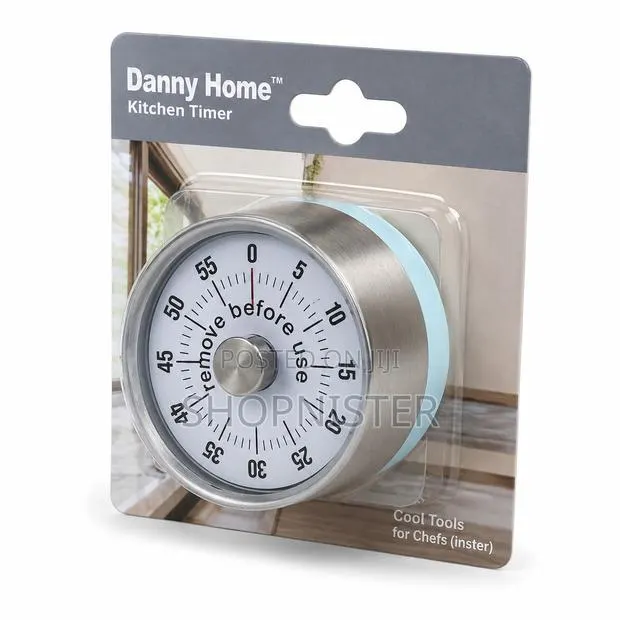 Home Kitchen Timer – 60-Minute Mechanical Cooking Baking Timer · Photo 1