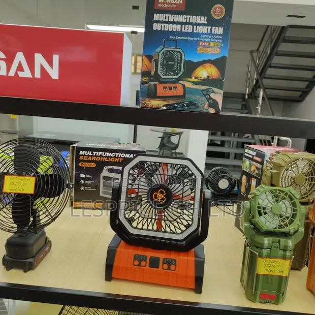 Promotion Promotion on Our Brand-New Morgan 4-Speed Rechargeable Fan · Photo 1
