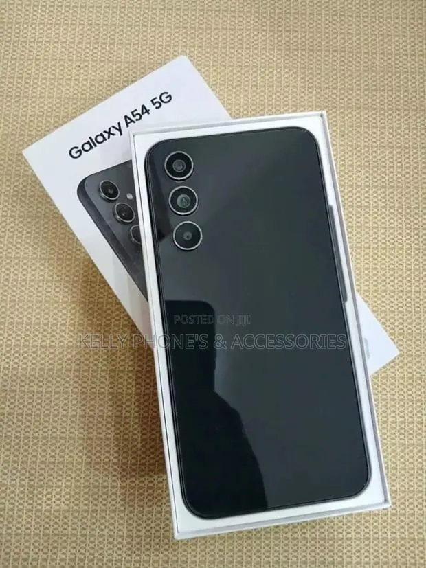 New Samsung Galaxy A54 5G 256 GB Black · Photo 1