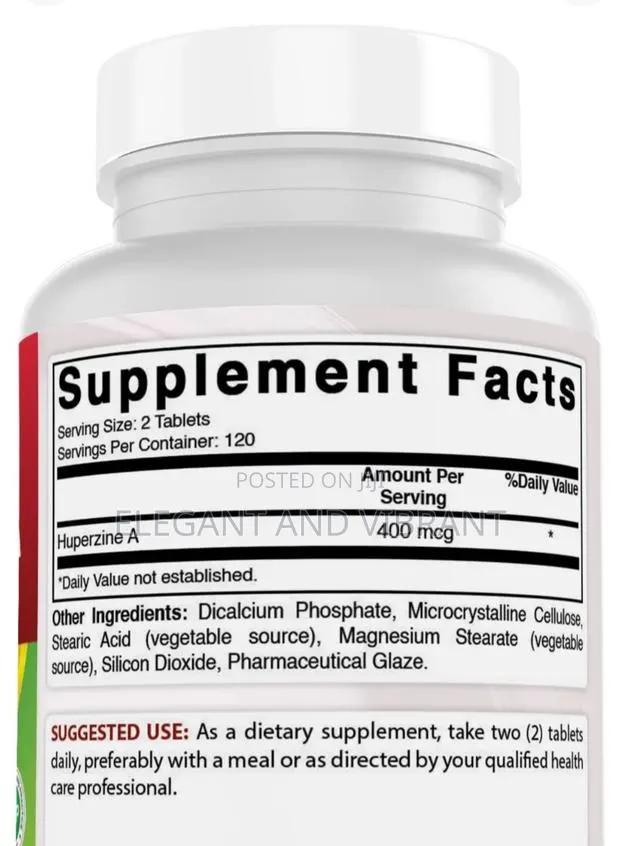 Huperzine a 400 MCG Per Serving- 240 Tablets · Photo 3
