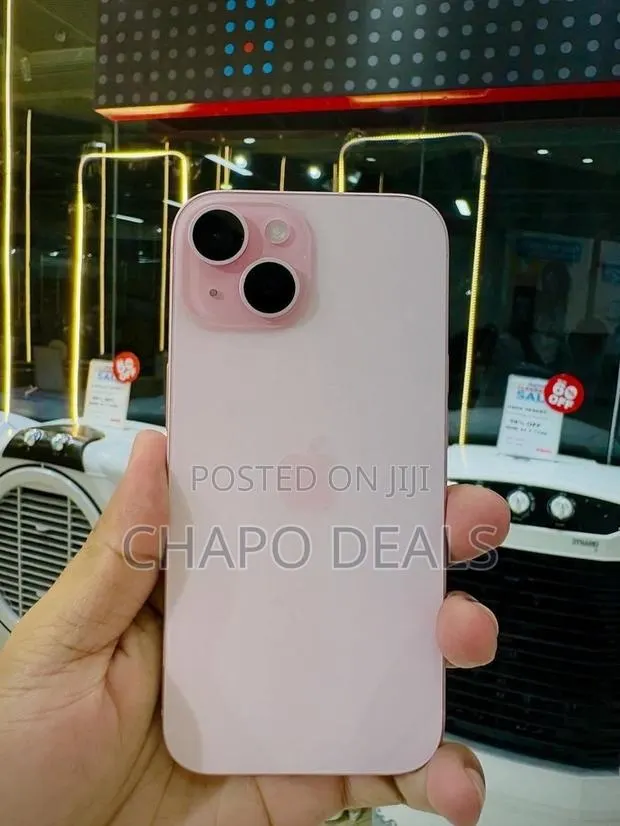 New Apple iPhone 15 128 GB Pink · Photo 1