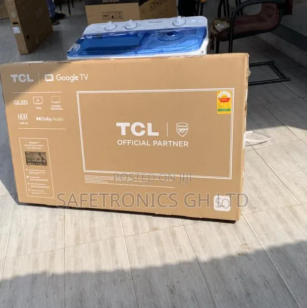 Order Sleek TCL Qled 50 Inch Smart Uhd Android Frameless 50s5k Tv · Photo 1