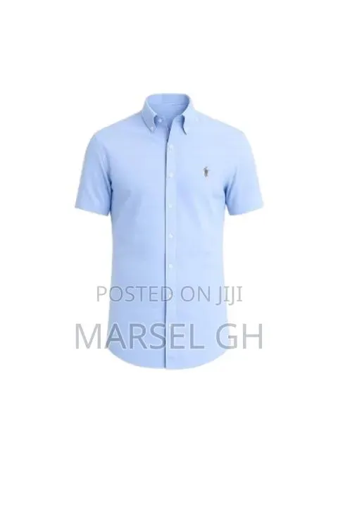Formal Polo Shirt for Men - Light Blue · Photo 1