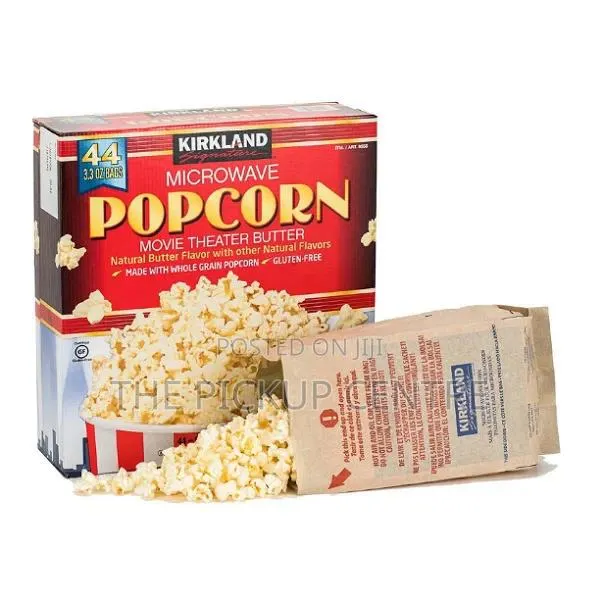Kirkland Microwave Popcorn 44 in a Pack Β· Photo 1