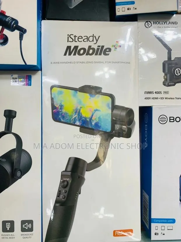 High Quality Hohem Isteady Mobile+ 3-Axis Smartphone Gimbal. · Photo 1