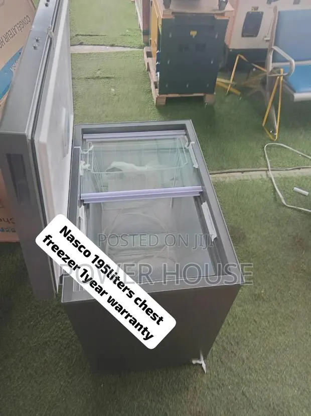 NASCO 195L Deep Freezer – Spacious Chest Freezer With Reliable Cooling · Photo 1