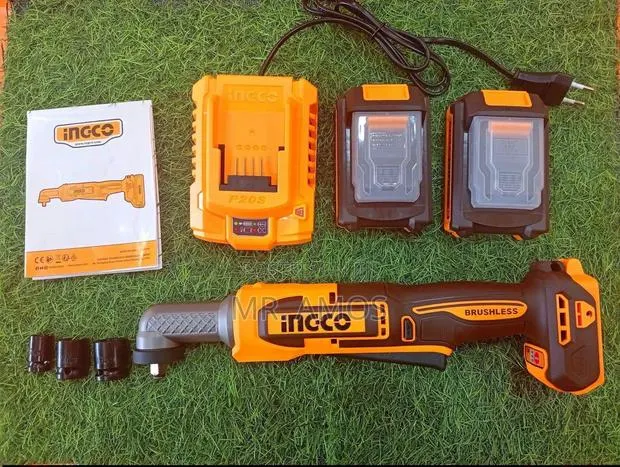 80Nm Cordless Angle Impact Wrench With 3/8” Square Drive - CAIWLI208 · Photo 1
