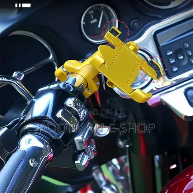 Aluminum Alloy Motorcycle Bike Phone Stand · Photo 1