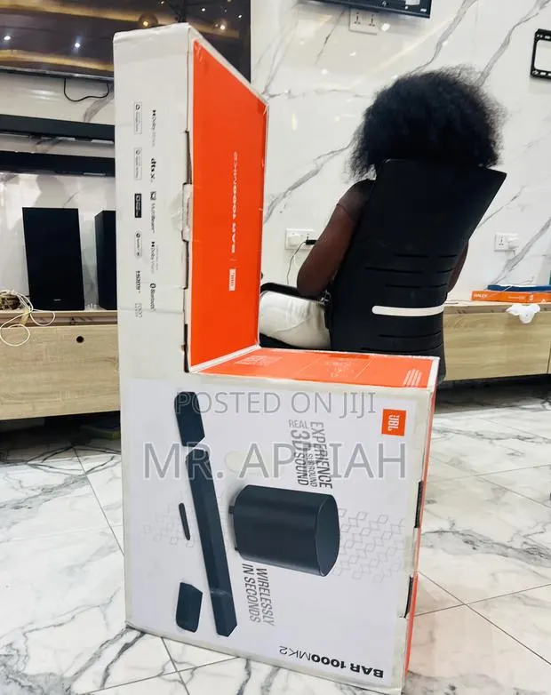 Unique JBL Bar 1000 Mk2 Wireless Bluetooth Speaker(Black) · Photo 1