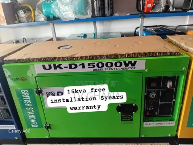Original Perkins 15kva Gen Set – Long-Lasting Engine · Photo 1