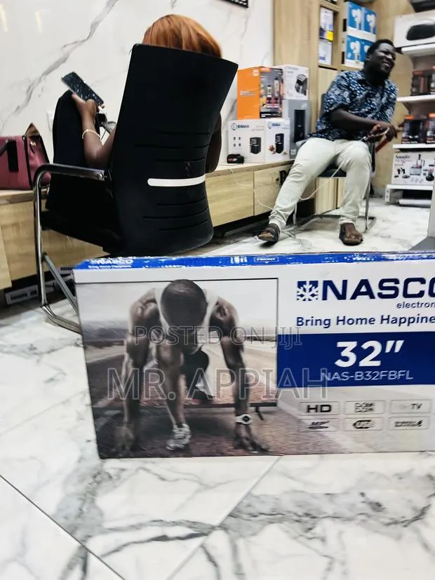 Unique Nasco 32 Inch Digital Satellite Television(Black) · Photo 1