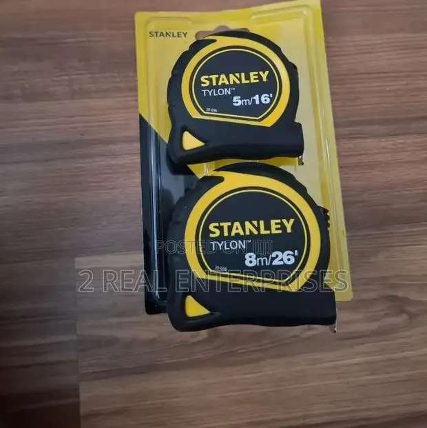 2-Pack (5m 8m) Set of Stanley Tylon Tape Measures · Photo 1
