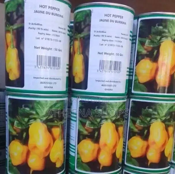 Hot Yellow Habanero Pepper Seeds · Photo 3
