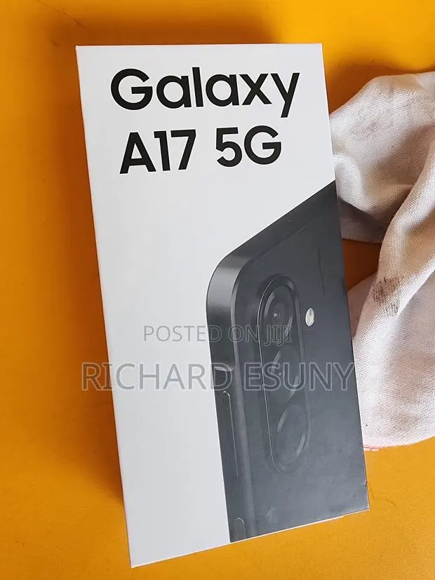 New Samsung Galaxy A17 5G 256 GB Black · Photo 1
