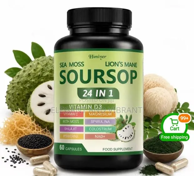 Soursoup 24 in 1 With Sea Moss and Lions Mane · Photo 1