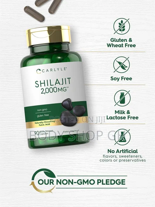 Shilajit Extract - Fulvic Acid Supplement - Energy and Mood Support · Photo 1