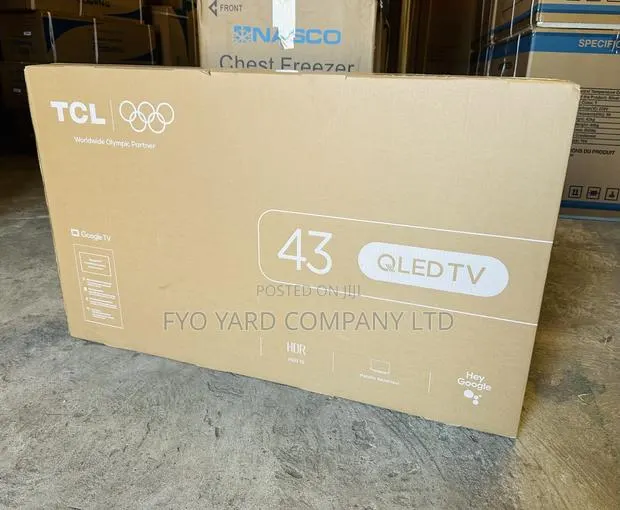 TCL 43” Smart Google, Andriod Full Hd Quantum Dot (Qled) TV · Photo 1