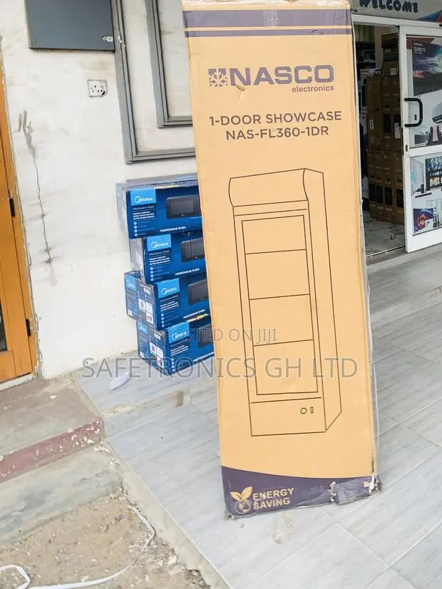 Premium Nasco 298l Commercial Beverage Refrigerator [Nas-Fl360-1dr] · Photo 1