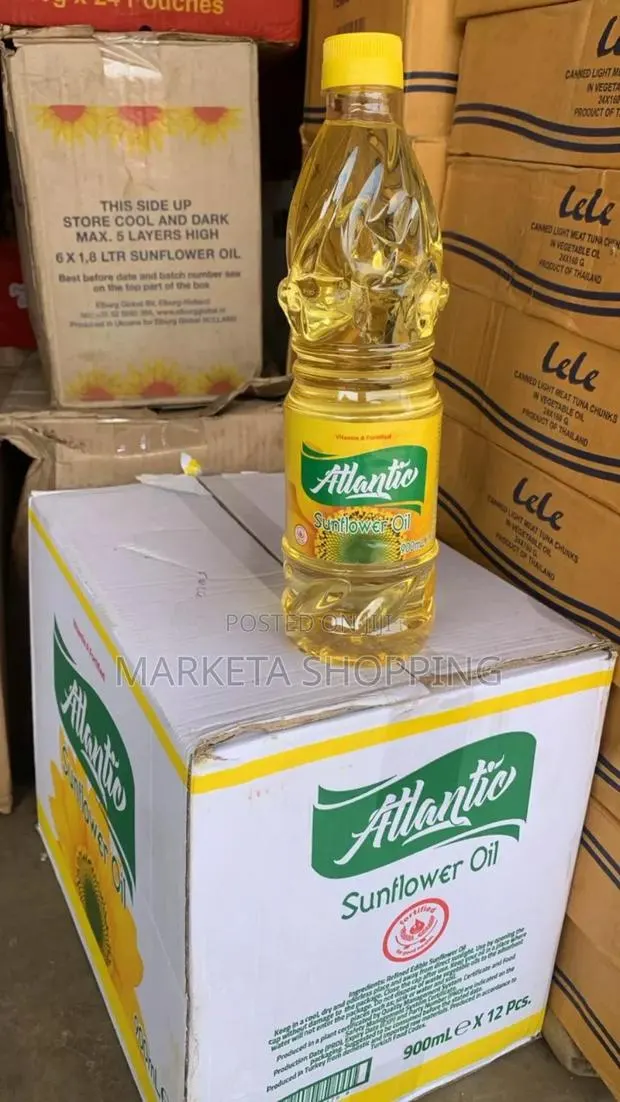 Atlantic Sunflower Oil 900mlx12 · Photo 1
