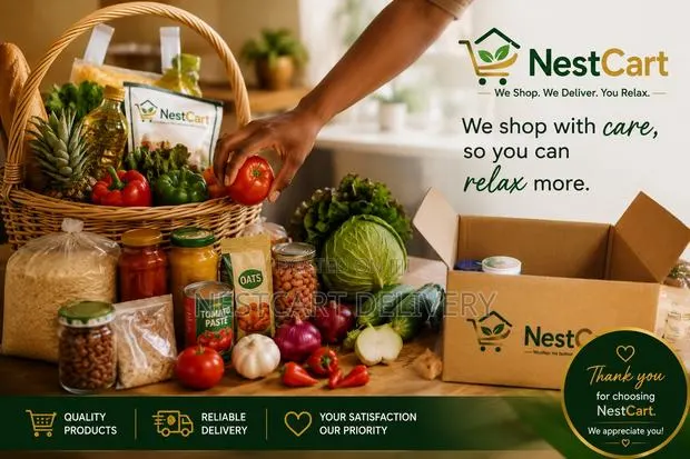 NestCart Grocery Shopping Delivery Packages · Photo 1