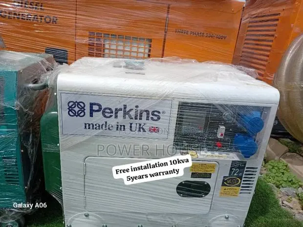 Plantium Gen 10kva Perkins 13000watts Diesel Generator · Photo 1