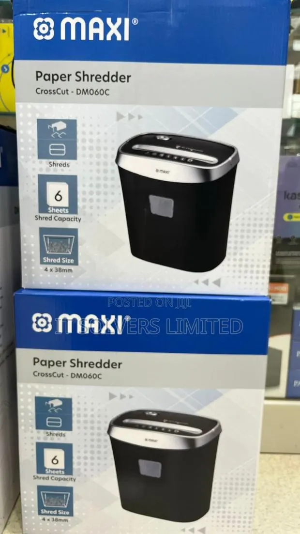 Maxi Cross Cut Shredder 060c 6 Sheets · Photo 1
