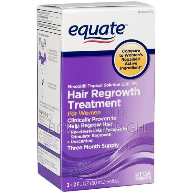 Equate Minoxidil for Women- Hairloss Hair Thinning Remedy · Photo 1