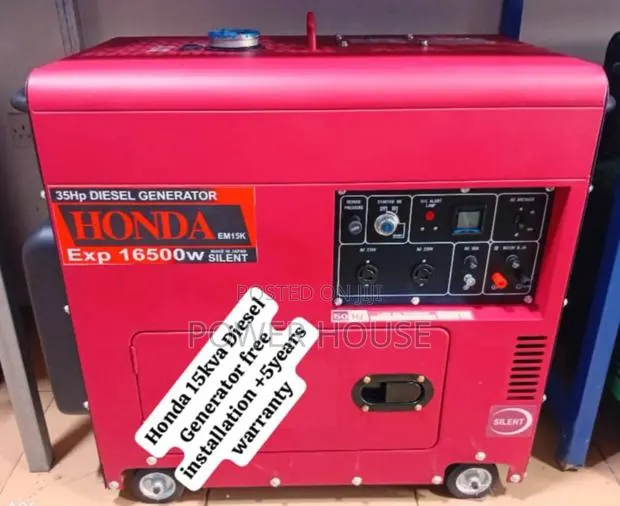 Dominator Power Honda Diesel Generator 15kva Silent · Photo 1