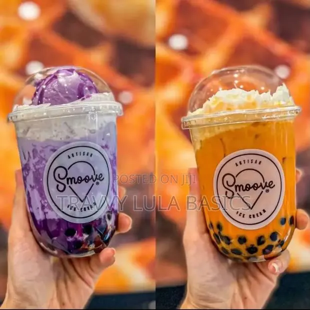 500ml U Shaped Cup +Lids · Photo 1