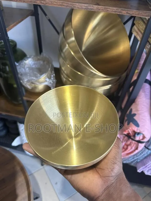 25 Oz Stainless Steel Bowl Matte Finish Cereal Bowl · Photo 1