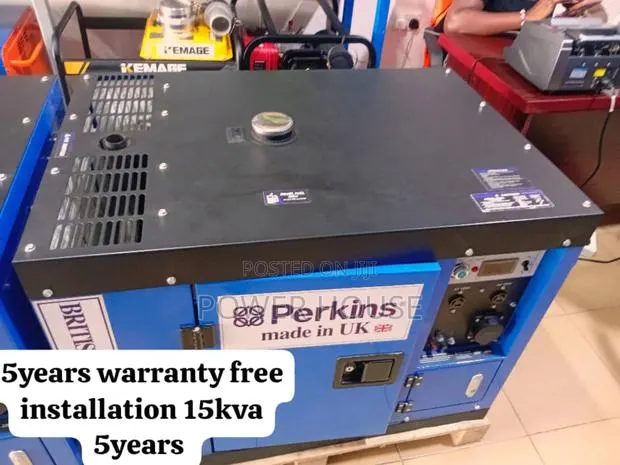 Zone Crown Flow 16500watts 15kva Perkins Diesel Generat15kva · Photo 1