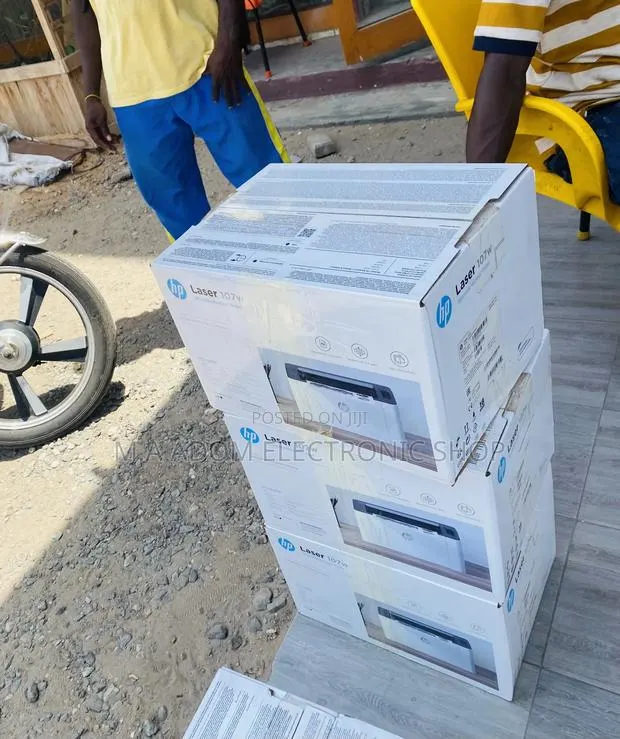 HP Laser Jet 109W Electric Printer(Black/White). · Photo 1