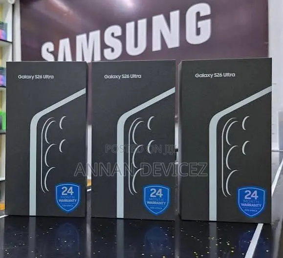 New Samsung Galaxy S26 Ultra 5G 1 TB Black · Photo 1