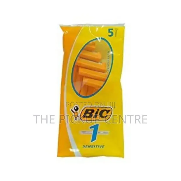 Bic 1 Sensitive Disposable Razor Pack of 5 (Uk Imported) · Photo 1