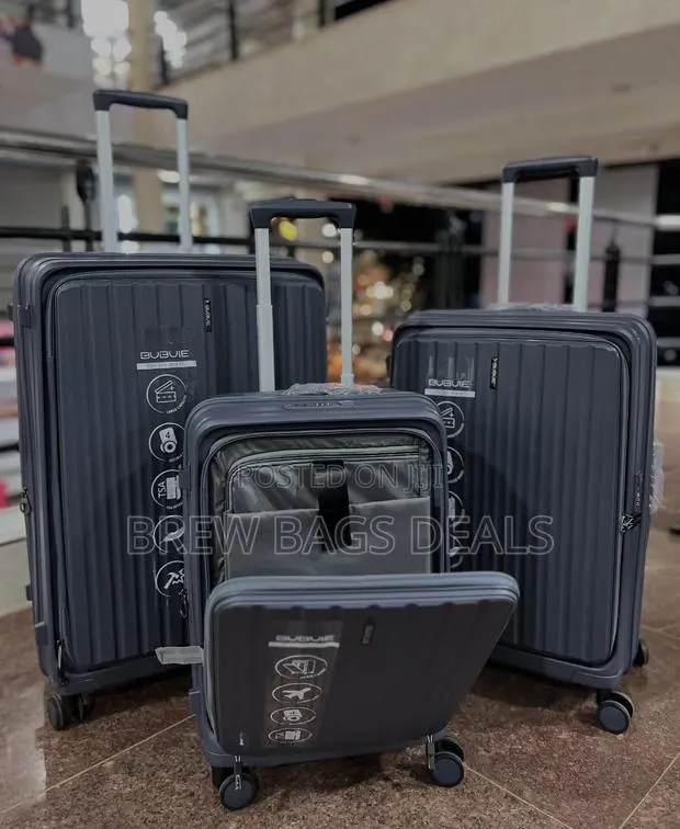 Premium Quality 3set Bubule Zip Expansion Front Zip Traveling Bag. · Photo 1