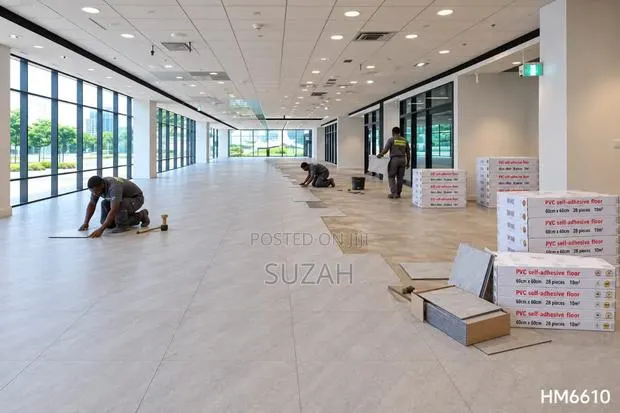 Peel-and-Stick Vinyl Tiles · Photo 1