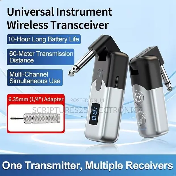 Wireless Guitar System/Wireless Jack With Battery Level Display · Photo 1