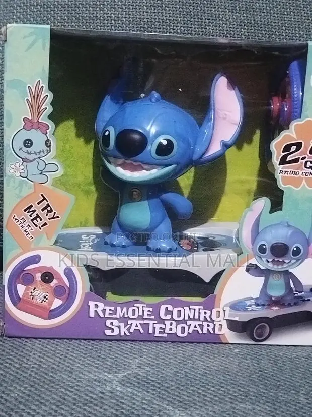 Stitch Cartoon Remote Control Skateboard Toy · Photo 1