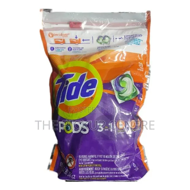 Tide PODS Liquid Detergent,Spring Meadow 39 Pacs Β· Photo 1