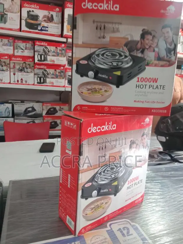 Decakila 1000w Single Burner Tabletop Electric Stove · Photo 1