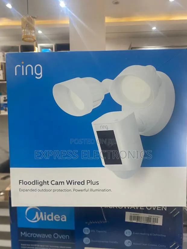 Call and Order Ring Outdoor Flood Light Cam Wired · Photo 1