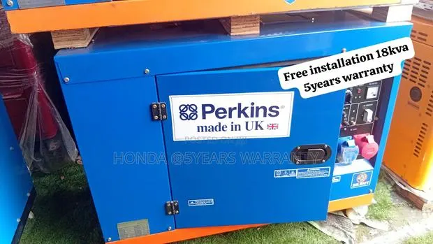 Original Perkins 18kVA Diesel Generator – Strong Engine, 18kVA · Photo 1