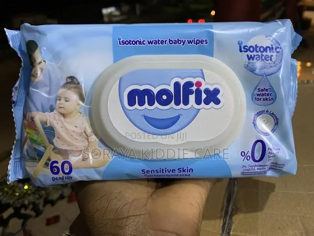 Molfix Isotonic Water Baby Wipes · Photo 1