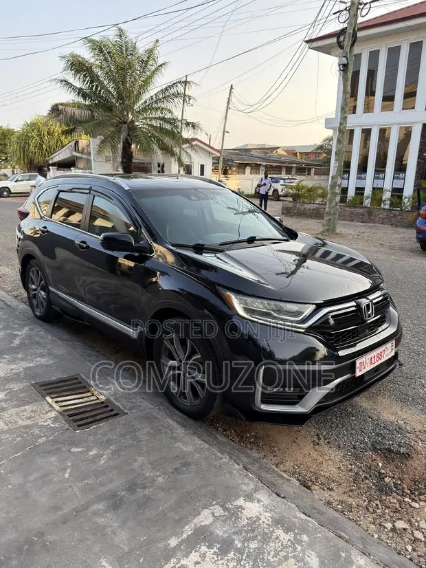 Honda CR-V Touring 2021 Black · Photo 1