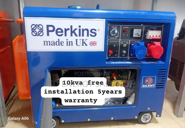Xgen Perkins 10kva Diesel 13000watts Diesel Generator · Photo 1