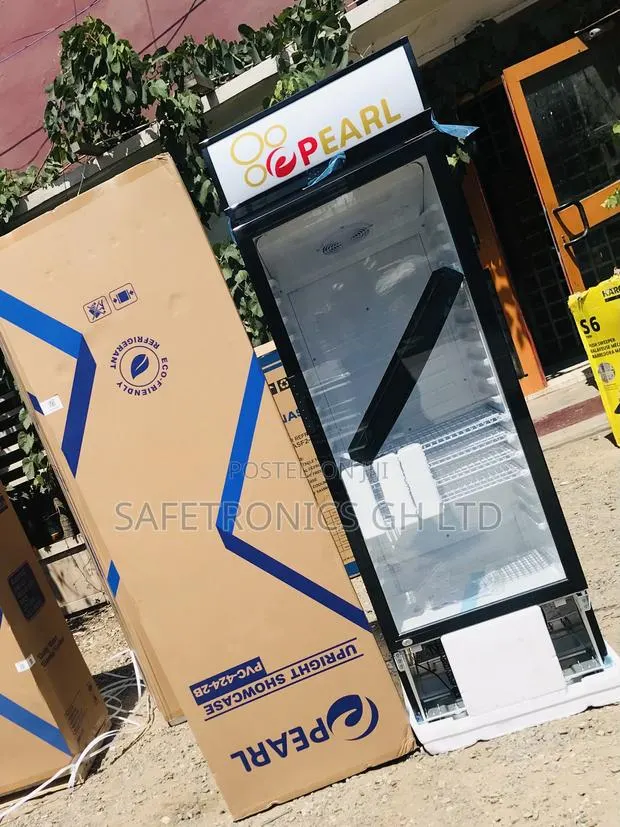 Get Authentic Pearl Glass 1 Door PVC-424 400L Fridge · Photo 1