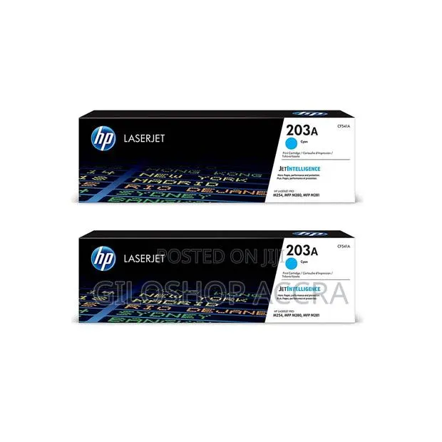 Hp 203a Cf541a Original Laserjet Toner Cartridges Cyan · Photo 1